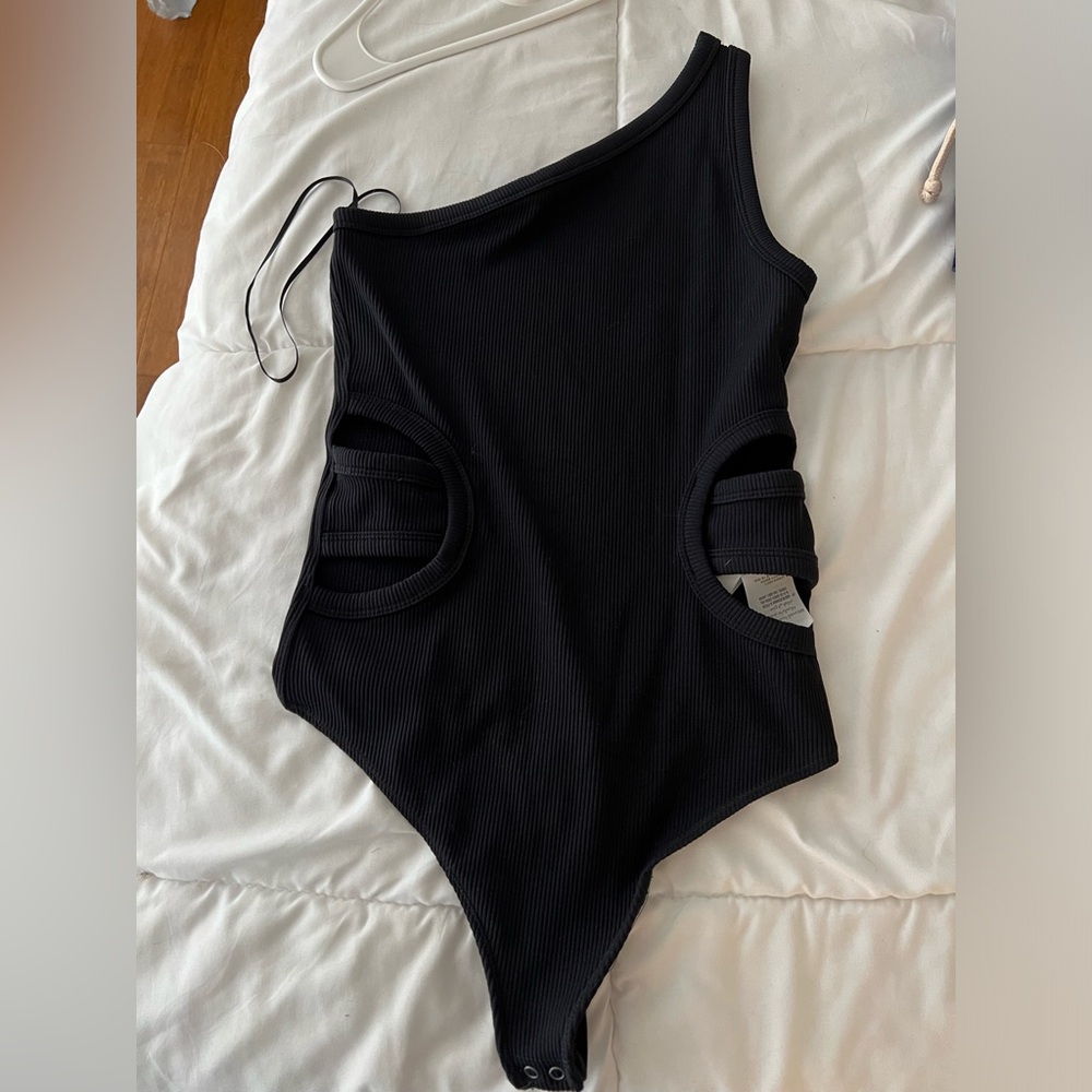 Abercrombie One Shoulder Bodysuit